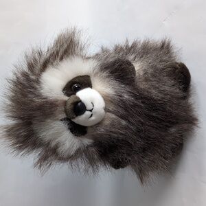 Aurora World Inc Plush Luxe Boutique Mika Raccoon Stuffed Animal 9" Toy